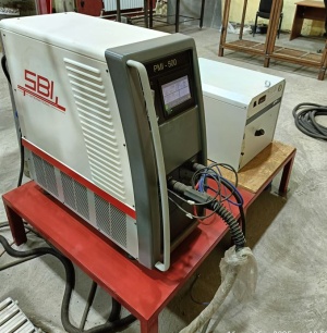 Установка плазменной сварки и наплавки бурильных труб SBI PMI 500, сварочный вращатель