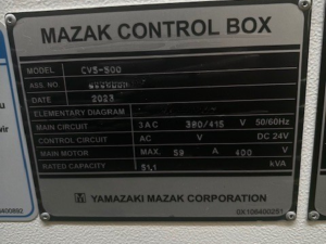 5-осевой вертикальный обрабатывающий центр Mazak CV5-500