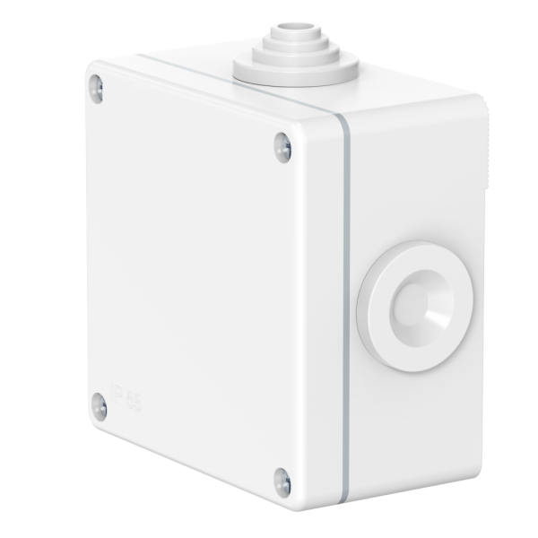 Коробка распределительная CADUCEUS ALING OG, в сборе, до 4 кабельных вводов, максимальный диаметр 14 мм, 500В~