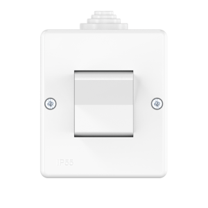 Выключатель одноклавишный CADUCEUS ALING OG для открытой проводки, 16А, 250В~