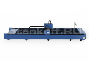 Оптоволоконный лазерный станок по металлу LD-6015S/12000 Raycus