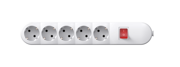 Колодка удлинителя CADUCEUS ALING с выключателем 5х16А