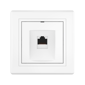 Розетка скрытой установки CADUCEUS ALING PRESTIGE компьютерная с модулем Keystone RJ45 8P8C, cat.6, UTP