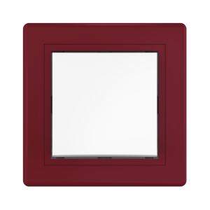 Выключатель скрытой установки CADUCEUS ALING PRESTIGE двухполюсный, одноклавишный, 10АХ, 250В~