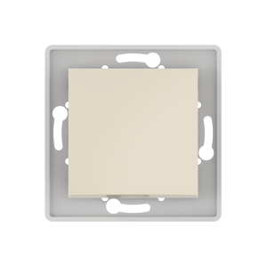 Выключатель скрытой установки CADUCEUS ALING PRESTIGE одноклавишный, перекрёстный, 10АХ, 250В~, механизм