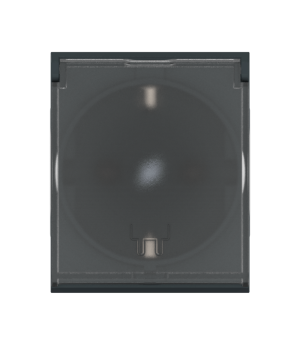 Розетка CADUCEUS ALING MODE электрическая, модульная с крышкой, для скрытой проводки, механизм, 16А, 250 В~