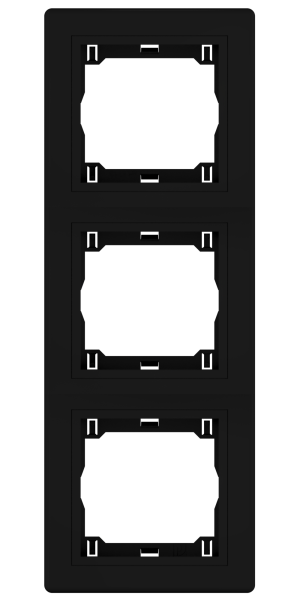 Рамка CADUCEUS ALING PRESTIGE декоративная, трёхместная, вертикальная