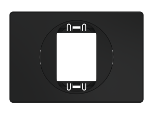 Рамка декоративная CADUCEUS ALING EON, одноместная широкая, для узкой клавиши