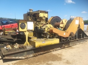 Лебёдка ЛС-1001, 100 тонн, с Дополнительным Скреперным оборудованием КСО-1001