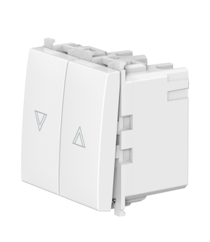 Выключатель встраиваемый CADUCEUS ALING EXPERIENCE для рольставней/жалюзи, кнопочный, 16А, 250В~