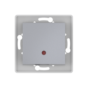 Выключатель скрытой установки CADUCEUS ALING PRESTIGE одноклавишный, проходной, с индикацией, 10АХ, 250В~, механизм