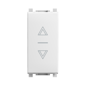 Выключатель CADUCEUS ALING EXPERIENCE для скрытой проводки, одноклавишный, для рольставней/жалюзи, 10А, 250В~