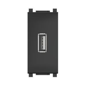 Розетка USB 2.0 тип А CADUCEUS ALING EXPERIENCE для скрытой проводки, для зарядки 1-го устройства