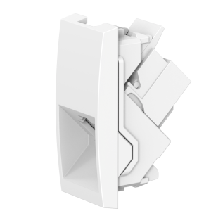 Механизм встраиваемой модульной телефонной розетки CADUCEUS ALING MODE с модулем Keystone RJ12 6P4C cat.3