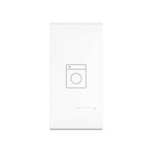 Клавиша CADUCEUS ALING EXPERIENCE, 1М, с символом «стиральная машина», с индикаторным окошком