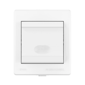 Выключатель одноклавишный CADUCEUS ALING POWER для открытой проводки, с символом «Звонок», 10А, 250В~