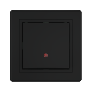 Выключатель скрытой установки CADUCEUS ALING PRESTIGE одноклавишный, перекрёстный, с индикацией, 10АХ, 250В~