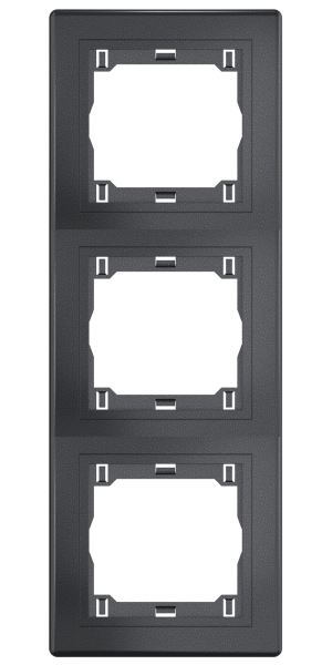 Рамка CADUCEUS ALING PRESTIGE декоративная, трёхместная, вертикальная