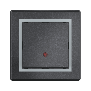 Выключатель скрытой установки CADUCEUS ALING PRESTIGE одноклавишный, с индикацией при включении, 16АХ, 250В~