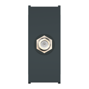 Розетка антенная TV CADUCEUS ALING MODE для скрытой проводки, спутниковая, одиночная модульная, механизм