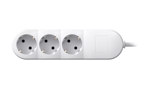 Удлинитель CADUCEUS ALING без выключателя, 3х16А, 250В~, 10м