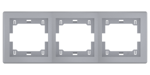 Рамка CADUCEUS ALING PRESTIGE декоративная, трёхместная, горизонтальная