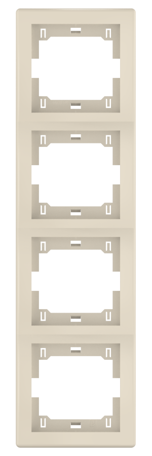 Рамка CADUCEUS ALING PRESTIGE декоративная, четырёхместная, вертикальная