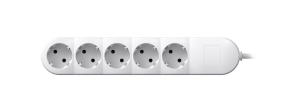 Удлинитель CADUCEUS ALING без выключателя, 5х16А, 250В~, 10м