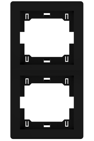 Рамка CADUCEUS ALING PRESTIGE декоративная, двухместная, вертикальная