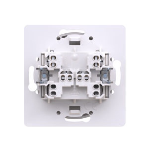 Механизм выключателя скрытой установки CADUCEUS ALING EON, двухполюсного, одноклавишного, 10АХ, 250В~