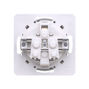 Механизм встраиваемой розетки CADUCEUS ALING EON с пластиковым основанием, с заземлением, без шторок, 16А, 250В~