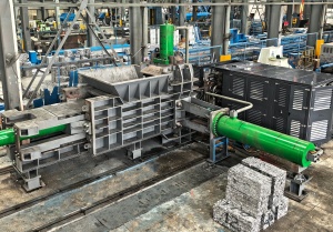 Гидравлический трёхкомпрессионный пакетировочный пресс 400Т