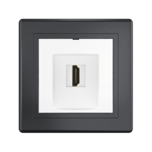 Розетка скрытой установки CADUCEUS ALING PRESTIGE с модулем Keystone HDMI тип A-A