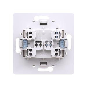 Выключатель скрытой установки CADUCEUS ALING PRESTIGE одноклавишный, с индикацией при включении, 16АХ, 250В~, механизм