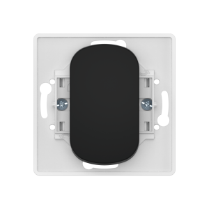 Выключатель скрытой установки одноклавишный CADUCEUS ALING EON с узкой клавишей, проходной, 10АХ, 250В~, механизм