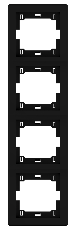 Рамка CADUCEUS ALING PRESTIGE декоративная, четырёхместная, вертикальная