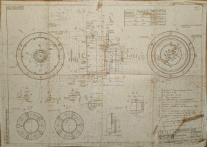 Чертежи насоса 50НРР500 (50 МПа, 420 л/мин), радиально-поршневой регулируемый