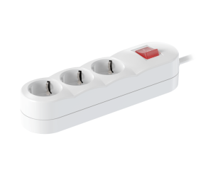 Удлинитель CADUCEUS ALING с выключателем, 3х16А, 250В~, 3м