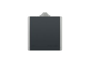 Розетка электрическая CADUCEUS ALING POWER для открытой проводки, без шторок, с крышкой, 16А, 440В~