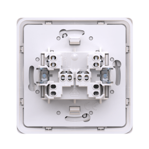Выключатель скрытой установки CADUCEUS ALING EON, одноклавишный, перекрёстный, с индикацией, 10АХ, 250В~