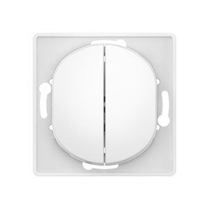 Выключатель скрытой установки CADUCEUS ALING EON двухклавишный, 10АХ, 250В~, механизм