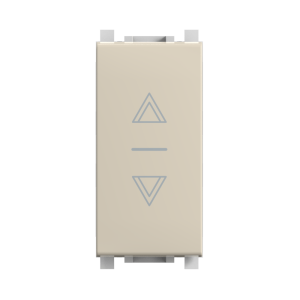 Выключатель CADUCEUS ALING EXPERIENCE для скрытой проводки, одноклавишный, для рольставней/жалюзи, 10А, 250В~