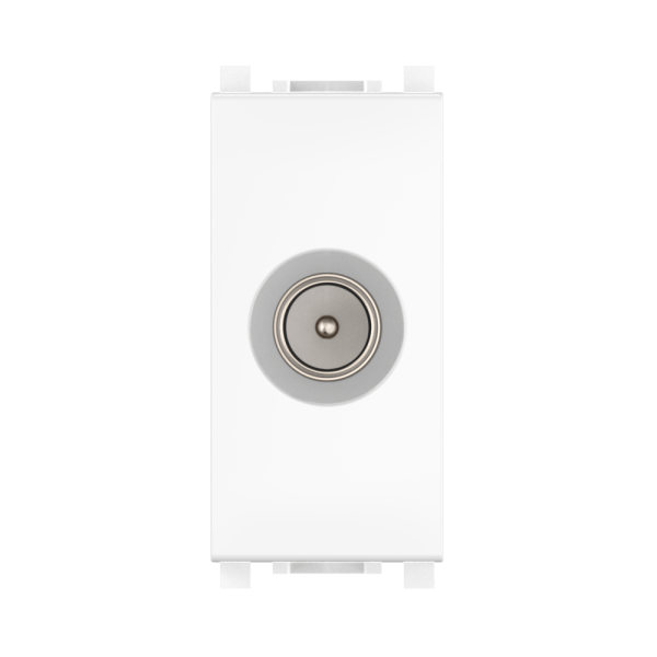 Механизм встраиваемой антенной TV-розетки CADUCEUS ALING EXPERIENCE с антибактериальной защитой, оконечная, модульная