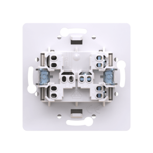 Выключатель скрытой установки CADUCEUS ALING PRESTIGE одноклавишный, проходной, 10АХ, 250В~, механизм