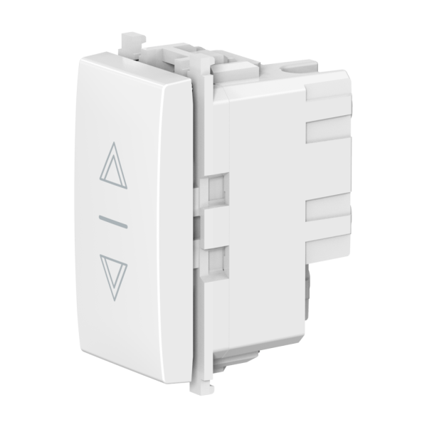 Выключатель CADUCEUS ALING EXPERIENCE для скрытой проводки, одноклавишный, для рольставней/жалюзи, 10А, 250В~