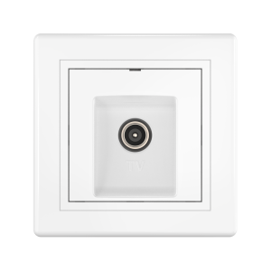 Розетка скрытой установки CADUCEUS ALING PRESTIGE антенная TV, одиночная