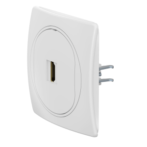 Розетка скрытой установки CADUCEUS ALING EON с модулем Keystone HDMI тип A-A