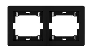 Рамка CADUCEUS ALING PRESTIGE декоративная, двухместная, горизонтальная