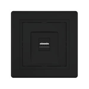 Розетка скрытой установки CADUCEUS ALING PRESTIGE с модулем Keystone USB 2.0 тип А-А, 250В~