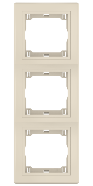 Рамка CADUCEUS ALING PRESTIGE декоративная, трёхместная, вертикальная